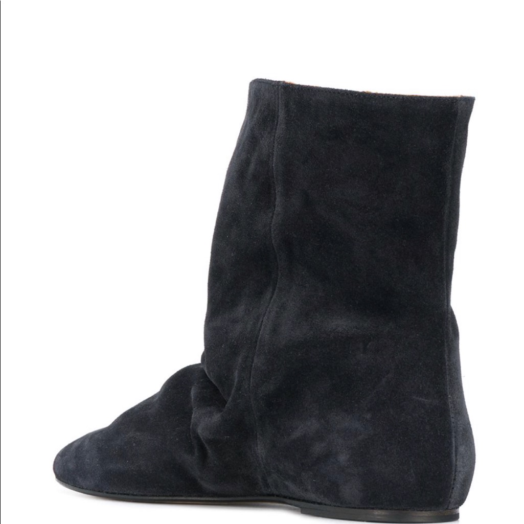 Isabel Marant Pull On Boots W/ Shearling Sz 37